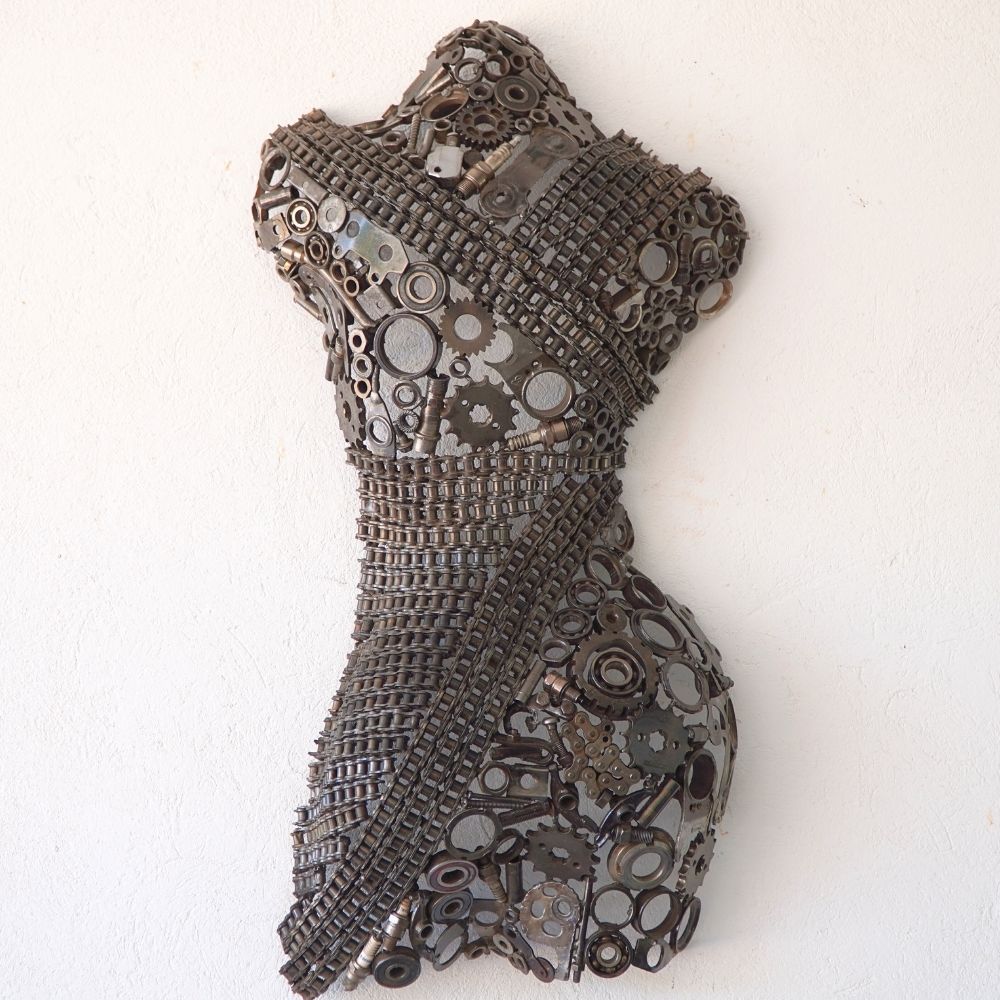 Sculpture Demi-Buste de Femme