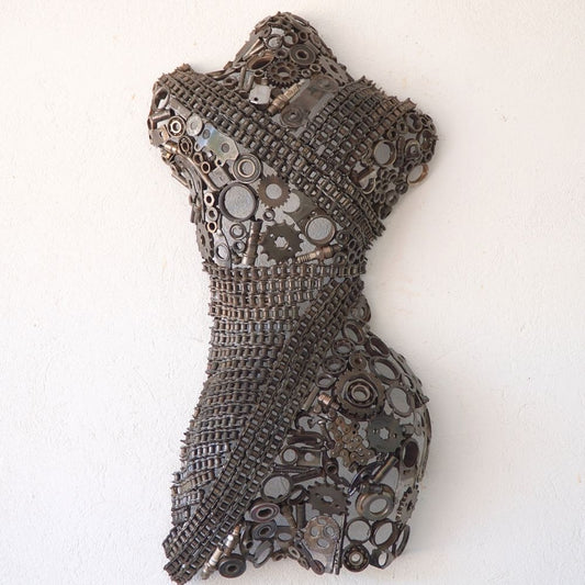 Sculpture Demi-Buste de Femme