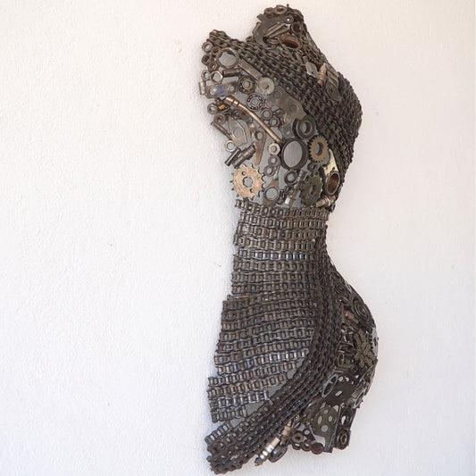 Sculpture Demi-Buste de Femme