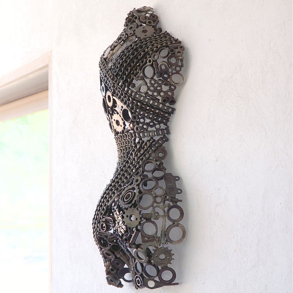Sculpture Demi-Buste de Femme