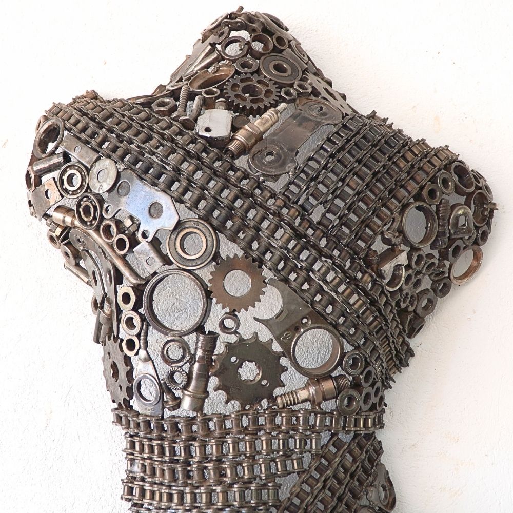 Sculpture Demi-Buste de Femme