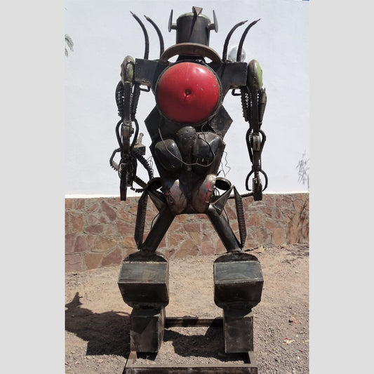 sculpture robot, robot sculpture, sculpture robot metal, robot deco, robot geant, sculpture acier, deco metal jardin, sculpture jardin, statue de jardin, statue exterieur, deco metal jardin, décora-tion, sculpture ferraille, sculpture en fer soudé, sculpture métal recyclé, sculpture art, décoration fer forgé extérieur, decoration exterieur, sculpture en metal.