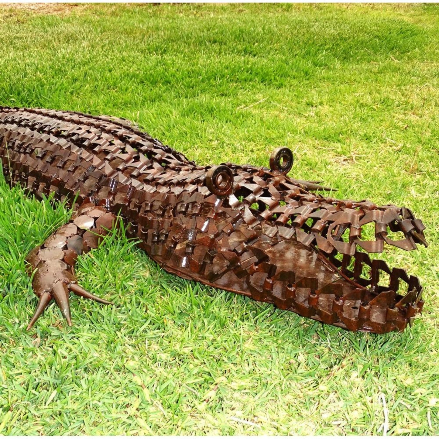 sculpture crocodile, crocodile sculpture, statue crocodile, crocodile statue, statue crocodile dsign,statue crocodile extérieur, deco crocodile, crocodile, crocodile deco, crocodile deco exte-rieur, figurine crocodile, crocodile en France, sculpture, decoration animaux,
, animaux decoration, statue jardin, statue de jardin, statue exterieur, sculpture jardin, sculpture metal, sculpture métal recyclé, sculptures.