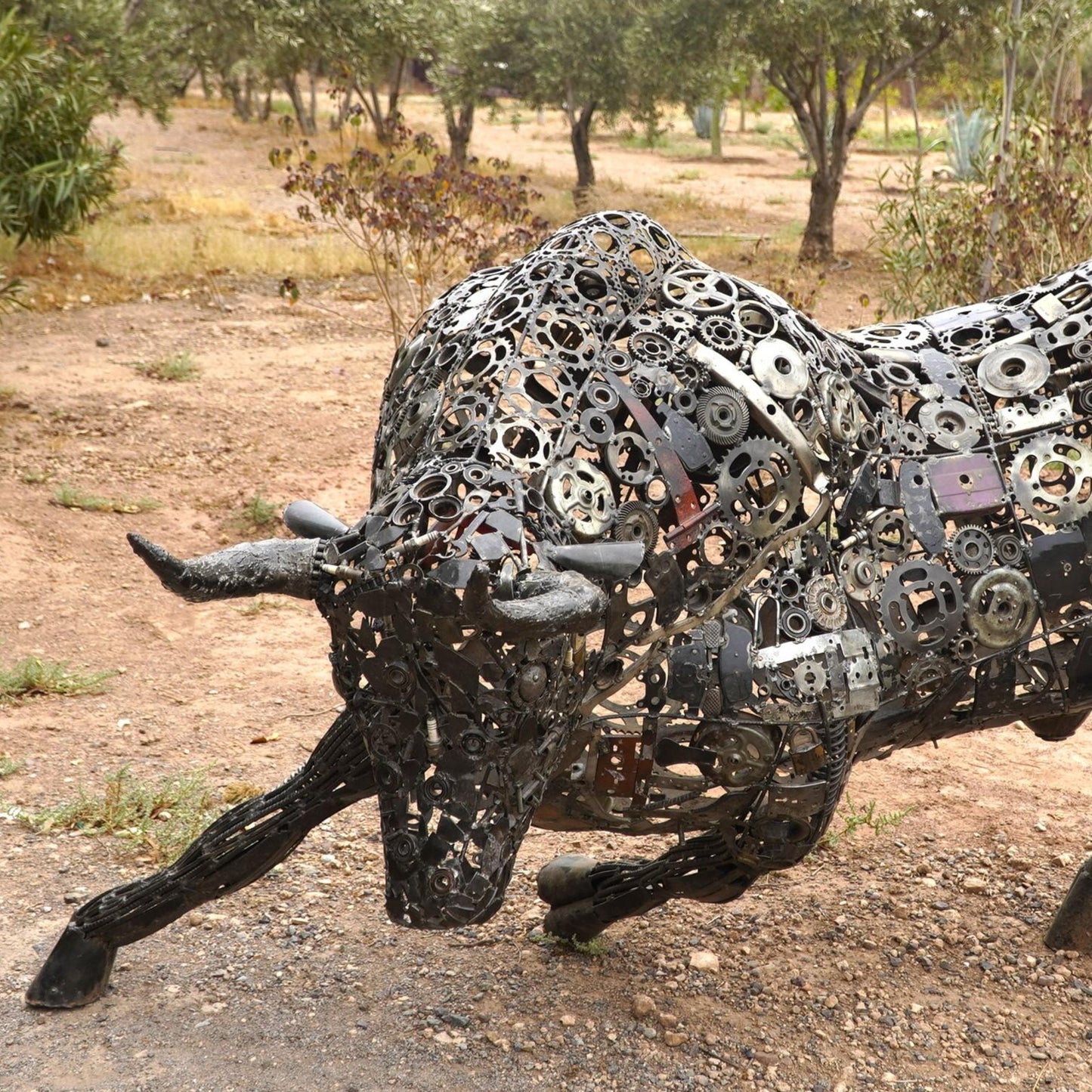 Lamborghini Bull Sculpture