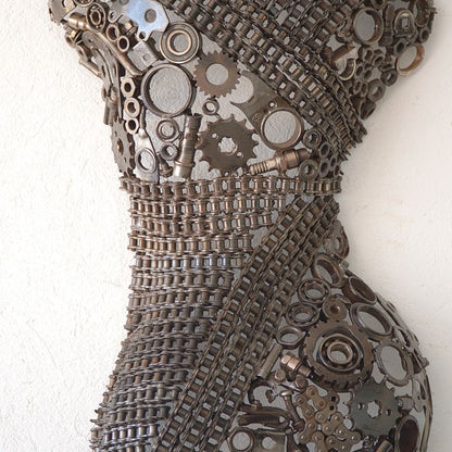 Sculpture Demi-Buste de Femme