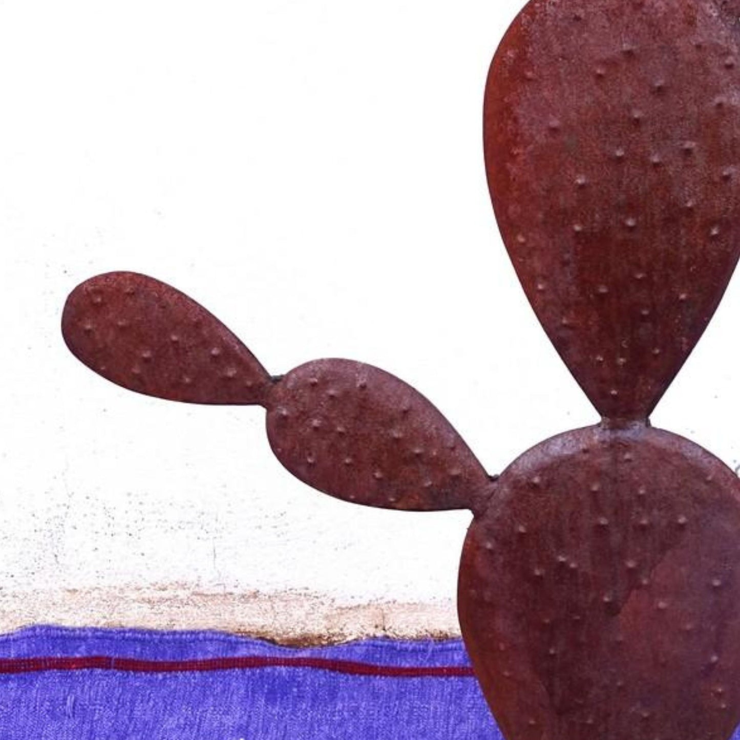 Cactus En Metal Recyclé