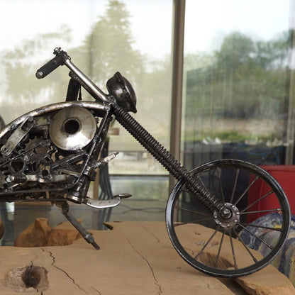 sculpture moto metal, moto metal, sculpture metal, sculpture acier, sculpture metal, sculpture métal artiste, Sculpture en metal, sculpture metal jardin, 
sculptures, contemporain sculpture metal jardin, moto harley, harley moto, sculpture art, sculpture métal recyclé, decoration exterieur, décoration fer forgé extérieur, sculpture en fer soudé, mini moto, petit moto.
