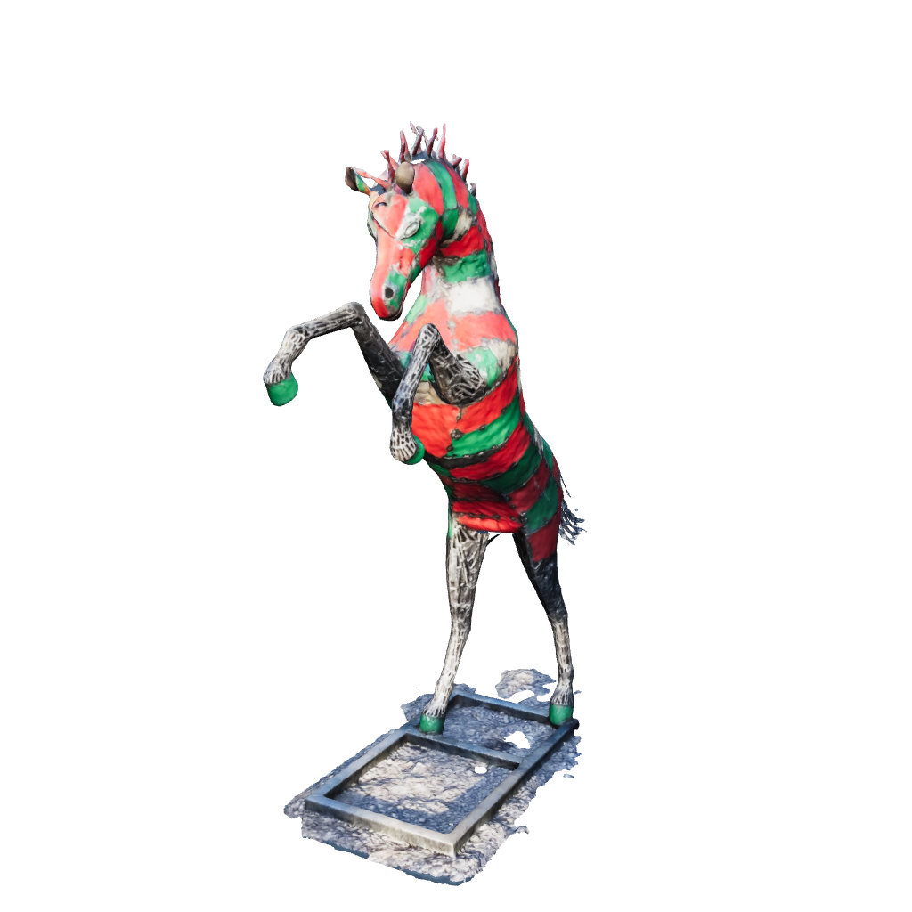 JOUET ANCIEN CHEVAL MECANIQUE EN TOLE POUR MANEGE JOUET ANCIEN CHEVAL MECANIQUE EN TOLE POUR MANEGE
