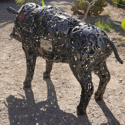 Sculpture en metal , Sanglier, statue sanglier extérieur, statue sanglier, animaux sculpture metal recuperation, decoration animaux, statue jardin, statue de jardin, statue exterieur, sculpture jardin, decoration animaux, animaux mecanique, sculpture métallique récupération, animaux en métal recyclé, , deco metal jardin, sculpture acier, statue animaux, sculpture exterieur, sculpture ferraille, animaux deco jardin en metal, animaux en métal, décoration, animaux en métal recyclé, deco metal jardin.
