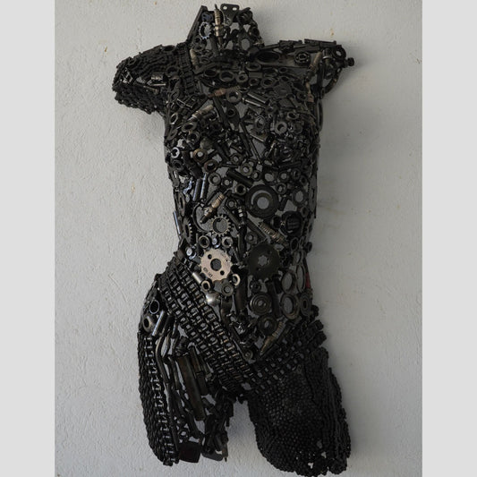 Sculpture Demi-Buste de Femme