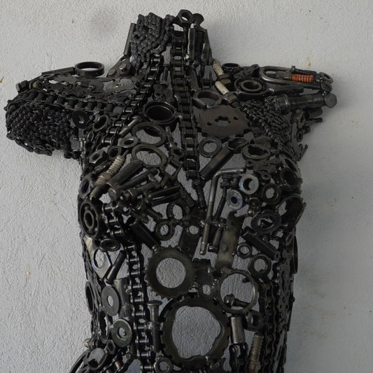 Sculpture Demi-Buste de Femme