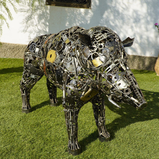 Sculpture en metal , Sanglier, statue sanglier extérieur, statue sanglier, animaux sculpture metal recuperation, decoration animaux, statue jardin, statue de jardin, statue exterieur, sculpture jardin, decoration animaux, animaux mecanique, sculpture métallique récupération, animaux en métal recyclé, , deco metal jardin, sculpture acier, statue animaux, sculpture exterieur, sculpture ferraille, animaux deco jardin en metal, animaux en métal, décoration, animaux en métal recyclé, deco metal jardin.